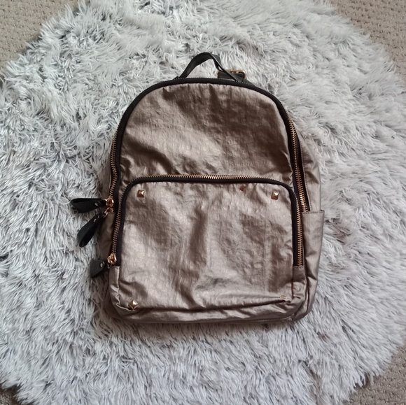 MMS Design Studio Handbags - MMS Metallic Studded Backpack